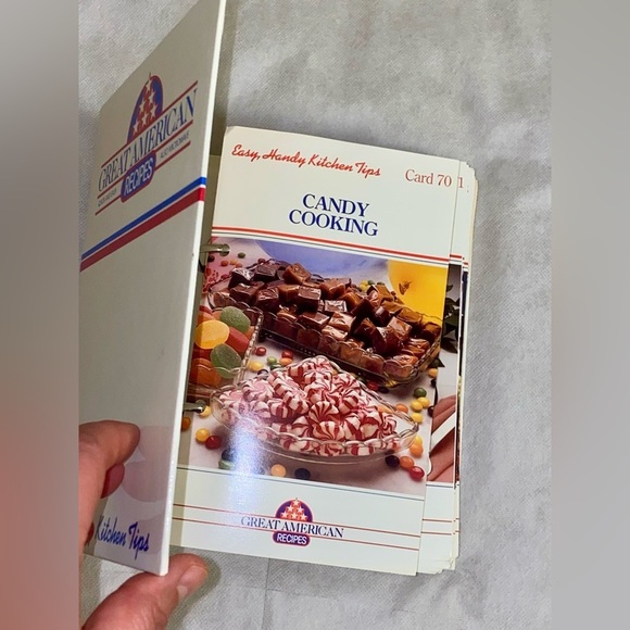 Great American Recipes cooking book cards - Picture 1 of 4
